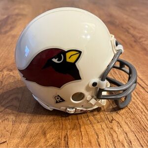 Riddell Mini Football Helmet with Cardinal Logo